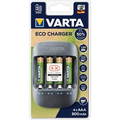 Ładowarka akumulatorków VARTA ECO CHARGER 4 x AAA