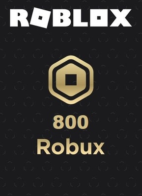 800 Robux Via 4 Códigos - Roblox - DFG