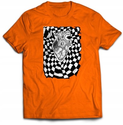 Koszulka męska VANS-001 pomarańczowa r.3XL