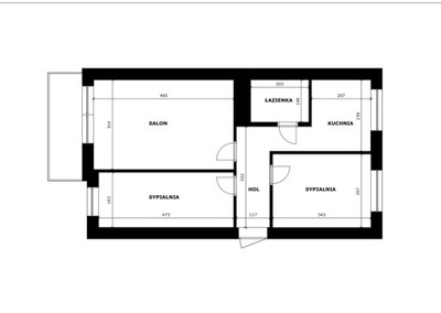 Mieszkanie, Radom, Śródmieście, 48 m²