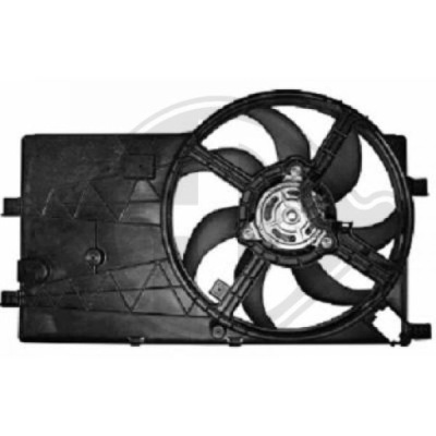 Вентилятор к citroen nemo 08- фото №1