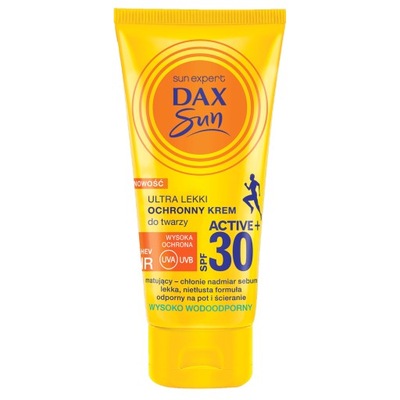 Dax Sun Ultralekki krem do twarzy SPF 30 ACTIVE