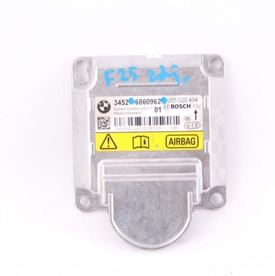 Bmw x3 f25 модуль подушок 6860962 0265020494 фото №1