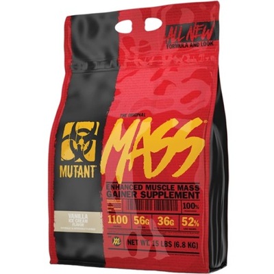 PVL Mutant Mass 6800g - gainer 6.8 kg lody waniliowe