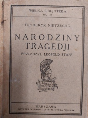 Fryderyk Nietzsche Narodziny Komedji