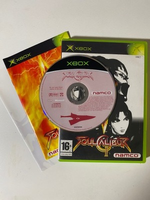 Gra Soulcalibur 2 Microsoft Xbox 3xA - Komplet