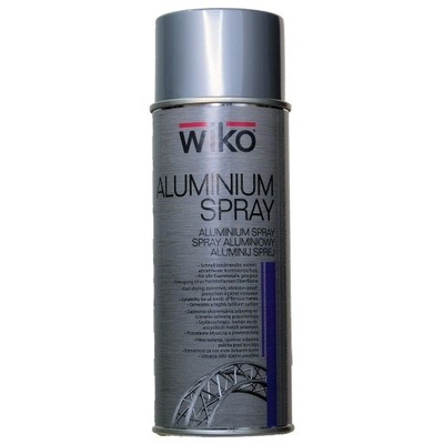 Lakier aluminiowy spray farba aluminiowa 400 ml