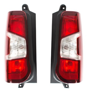 2x лампа задняя стоп левая правая toyota proace ii city opel combo 18- rifter фото №1