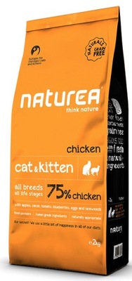 Naturea | Naturals | Cat&Kitten | Kurczak 2kg