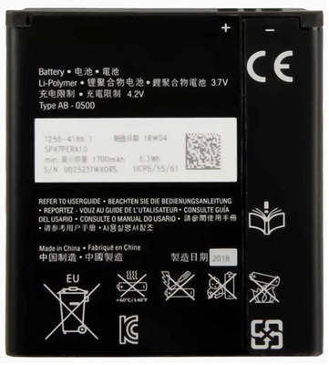 Nowa Bateria BA900 Do Sony Xperia J ST26i 1700mAh