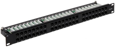 Patch panel RJ-45 PP-48/RJ/C RACK 19" 1U