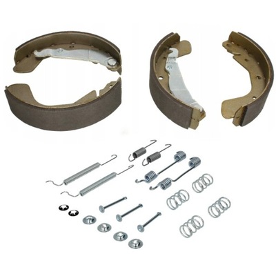 Тормозные колодки + пружины opel astra f corsa c combo фото №1