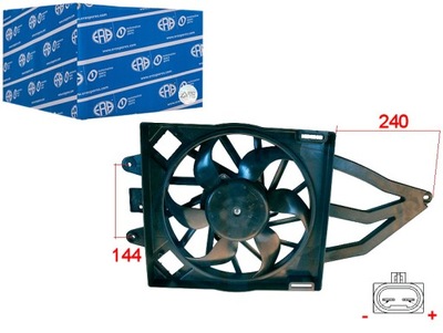 Вентилятор радиатора era фото №1