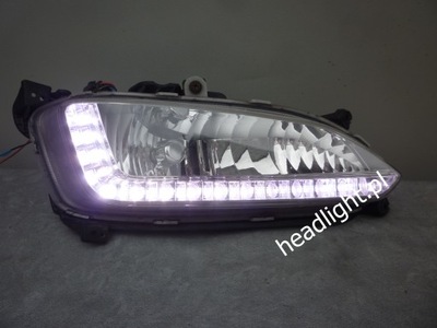 Hyundai Santa fe LED DRL Naprawa