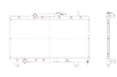 Nrf 507590 радіатор wody фото №1
