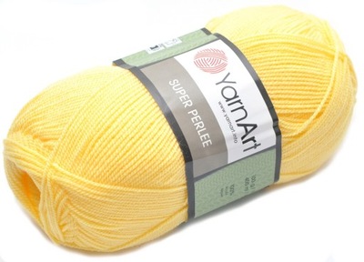 Yarnart Super Perlee - Knitting Yarn Green - 8233