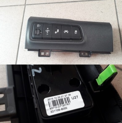 Hyundai tucson ii 2015 2018 панель переключатели фото №1