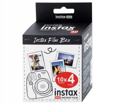 Wkłady Fujifilm 40 sztuk INSTAX MINI BOX 9 11