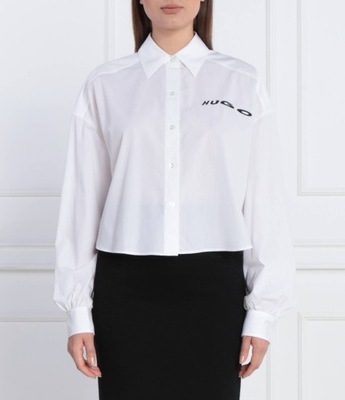 HUGO BOSS koszula Elmire | Regular Fit biały