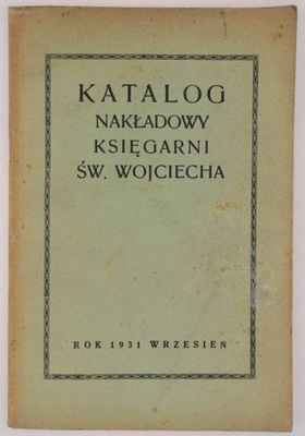 Katalog nakładowy Księgarni Św. Wojciecha