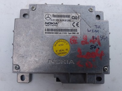 Модуль телефона 211870242605 mercedes w211 фото №1