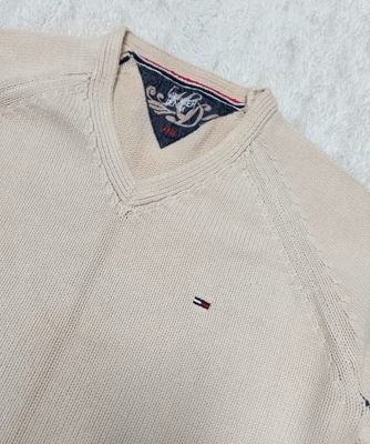 sweter damski Tommy Hilfiger L beżowy