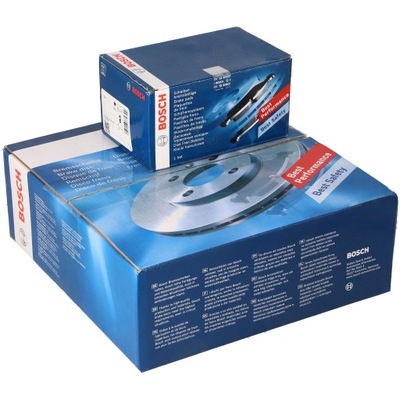 Тормозные диски i тормозные колодки задняя mercedes sprinter 06- bosch фото №1