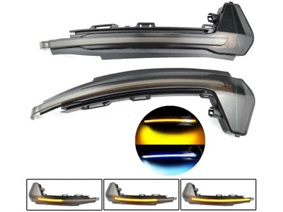 Поворотники динамические led do audi a1 8x 2011-05.2018 фото №1