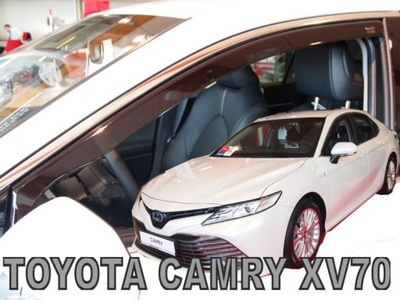 DEFLECTORES HEKO TOYOTA CAMRY XV70 BERLINA DE 2018 4 PIEZAS  