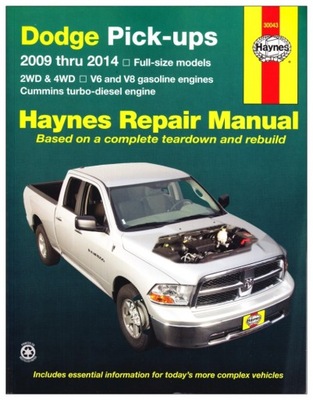 DODGE RAM 1500 (2009-14) MANUAL REPARACIÓN HAYNES 24H  