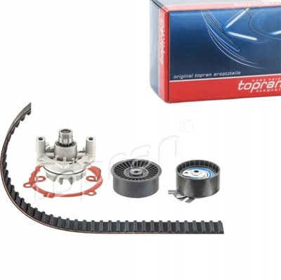 Topran 208 268 насос водяная + набор ремень распределительного вала фото №1