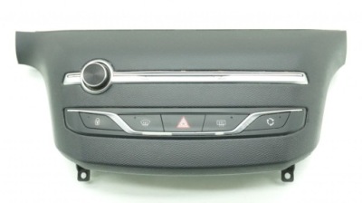 Панель кондиціонера радіо peugeot 308 t9 96777660zd фото №1