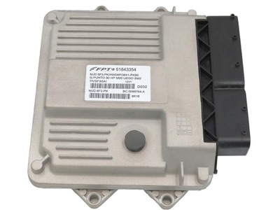 ECU FIAT GRANDE PUNTO 1.3 JTD 51843354 MJD6F3.PK