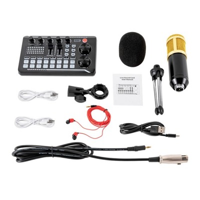 Interfejs audio z DJ Mixer i dźwięk Mixer USB