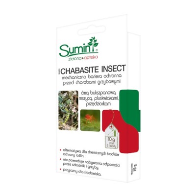 Chabasite Insect 10g chroni ćma bukszpanowa mszyce