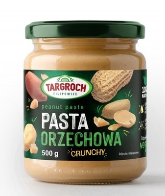 Targroch Pasta Orzechowa Crunchy 500g