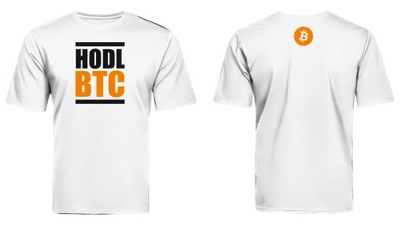 KOSZULKA HODL BTC BITCOIN