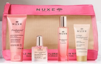 Nuxe Prodigieux Floral KOSMETYCZKA Travel Size aż 4 mini produkty !!!!