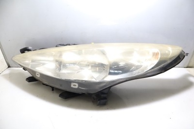 Лампа левая передняя peugeot 207 1.4 фото №1