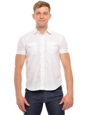 LEE koszula WHITE s/s SHIRT _ S 36