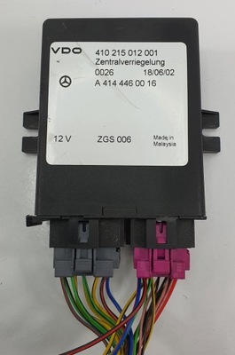Модуль замка центрального mercedes vaneo w414 фото №1