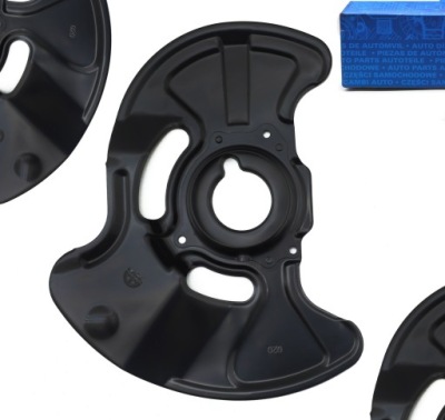 Защита диск тормозной перед левая mercedes c w203 s203 ,clk c209 фото №1