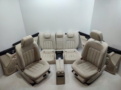 Mercedes cls w218 сидіння заднє сидіння обшивки комплект фото №1