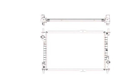 Nrf радиатор ford transit connect 1,8tdci фото №1