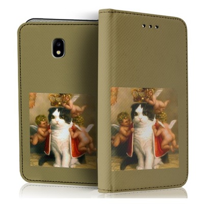 ETUI Z KLAPKĄ NA TELEFON SAMSUNG GALAXY J5 2017 CASE POKROWIEC SZKIEŁKO