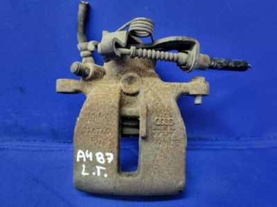 Суппорт тормоза левый задняя audi a4 b7 фото №1