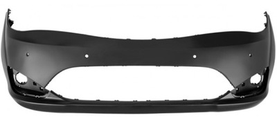 Chrysler pacifica 2017- 17- бампер передний с pdc фото №1