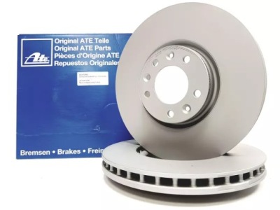 Ate тормозные диски+ тормозные колодки p citroen c4 aircross 304mm фото №1