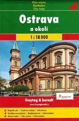OSTRAWA I OKOLICE OSTRAVA MAPA PLAN MIASTA FB Kolektivní práce