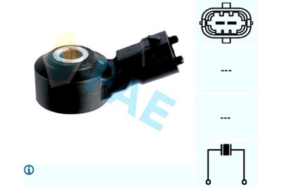 FAE SENSOR DETONACIÓN STUKOWEGO CHEVROLET CRUZE ORLANDO TRAX CITROEN  